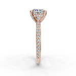 Load image into Gallery viewer, Engagement Halo Ring ERHL0826