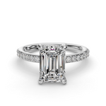 Load image into Gallery viewer, Engagement Halo Ring ERHL0826