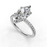 Load image into Gallery viewer, Engagement Halo Ring ERHL0826