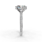 Load image into Gallery viewer, Engagement Halo Ring ERHL0826