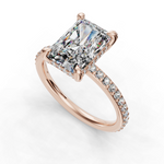 Load image into Gallery viewer, Engagement Halo Ring ERHL0826