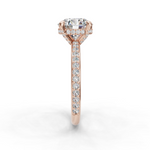 Load image into Gallery viewer, Engagement Halo Ring ERHL0826
