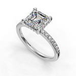 Load image into Gallery viewer, Halo Engagement Ring ERHL0827