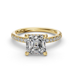 Load image into Gallery viewer, Halo Engagement Ring ERHL0827