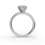 Load image into Gallery viewer, Halo Engagement Ring ERHL0827