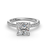 Load image into Gallery viewer, Halo Engagement Ring ERHL0827