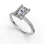 Load image into Gallery viewer, Halo Engagement Ring ERHL0827