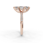 Load image into Gallery viewer, Halo Engagement Ring ERHL0827