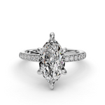 Load image into Gallery viewer, Halo Engagement Ring ERHL0827