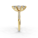 Load image into Gallery viewer, Halo Engagement Ring ERHL0827
