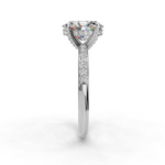Load image into Gallery viewer, Halo Engagement Ring ERHL0827