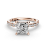 Load image into Gallery viewer, Halo Engagement Ring ERHL0827