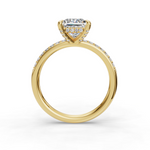 Load image into Gallery viewer, Halo Engagement Ring ERHL0827