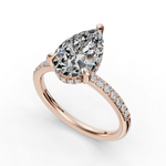 Load image into Gallery viewer, Halo Engagement Ring ERHL0827