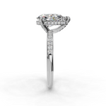 Load image into Gallery viewer, Halo Engagement Ring ERHL0827