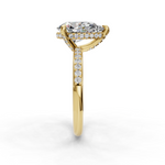 Load image into Gallery viewer, Halo Engagement Ring ERHL0827
