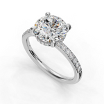 Load image into Gallery viewer, Halo Engagement Ring ERHL0827