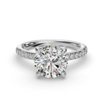 Load image into Gallery viewer, Halo Engagement Ring ERHL0827