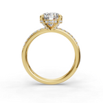 Load image into Gallery viewer, Halo Engagement Ring ERHL0827