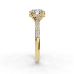 Load image into Gallery viewer, Halo Engagement Ring ERHL0827