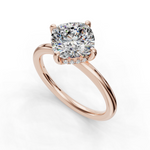 Load image into Gallery viewer, Halo Engagement Ring ERHL0836