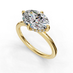 Load image into Gallery viewer, Halo Engagement Ring ERHL0836