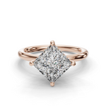 Load image into Gallery viewer, Halo Engagement Ring ERHL0836