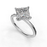 Load image into Gallery viewer, Halo Engagement Ring ERHL0836