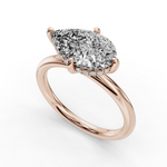 Load image into Gallery viewer, Halo Engagement Ring ERHL0836