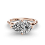 Load image into Gallery viewer, Halo Engagement Ring ERHL0836