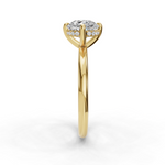 Load image into Gallery viewer, Halo Engagement Ring ERHL0836