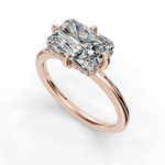 Load image into Gallery viewer, Halo Engagement Ring ERHL0836