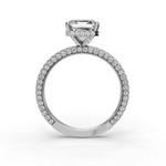 Load image into Gallery viewer, Halo Engagement Ring ERHL0867