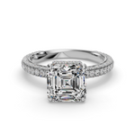 Load image into Gallery viewer, Halo Engagement Ring ERHL0867