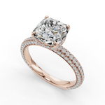 Load image into Gallery viewer, Halo Engagement Ring ERHL0867