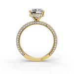 Load image into Gallery viewer, Halo Engagement Ring ERHL0867