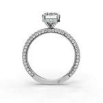 Load image into Gallery viewer, Halo Engagement Ring ERHL0867