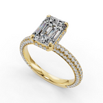 Load image into Gallery viewer, Halo Engagement Ring ERHL0867