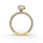 Load image into Gallery viewer, Halo Engagement Ring ERHL0867