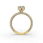 Load image into Gallery viewer, Halo Engagement Ring ERHL0867