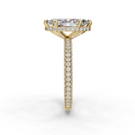 Load image into Gallery viewer, Halo Engagement Ring ERHL0867