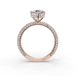 Load image into Gallery viewer, Halo Engagement Ring ERHL0867