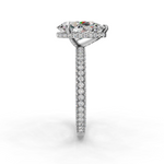 Load image into Gallery viewer, Halo Engagement Ring ERHL0867