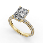 Load image into Gallery viewer, Halo Engagement Ring ERHL0867