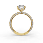Load image into Gallery viewer, Halo Engagement Ring ERHL0867