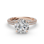 Load image into Gallery viewer, Halo Engagement Ring ERHL0867