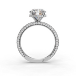 Load image into Gallery viewer, Halo Engagement Ring ERHL0867