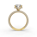 Load image into Gallery viewer, Halo Engagement Ring ERHL0867