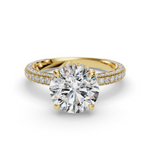 Load image into Gallery viewer, Halo Engagement Ring ERHL0867