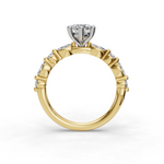 Load image into Gallery viewer, Engagement Ring ERSM0584-1.00